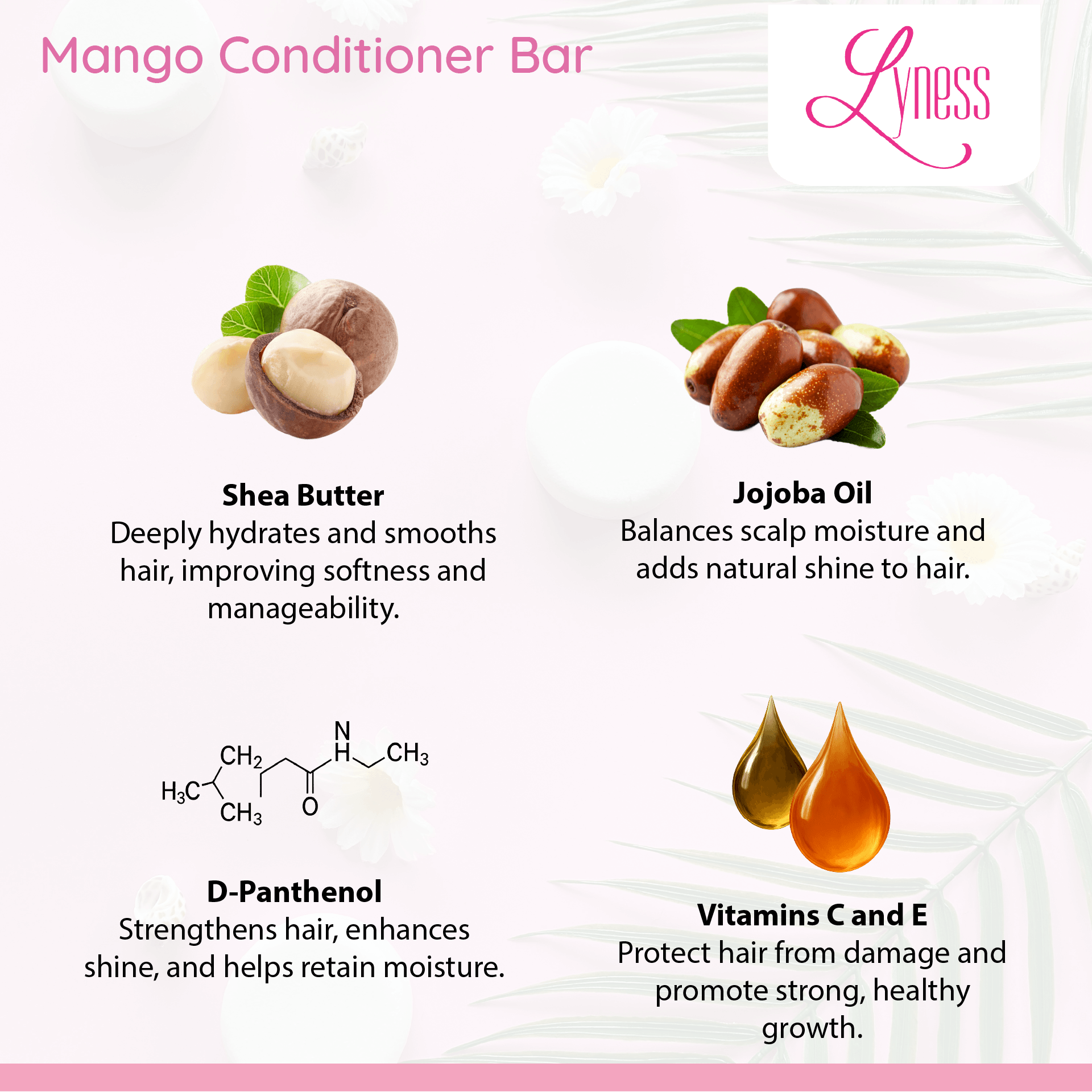 Mango Shampoo & Conditioner Bar Set | Organic, Eco-friendly, Plastic-free