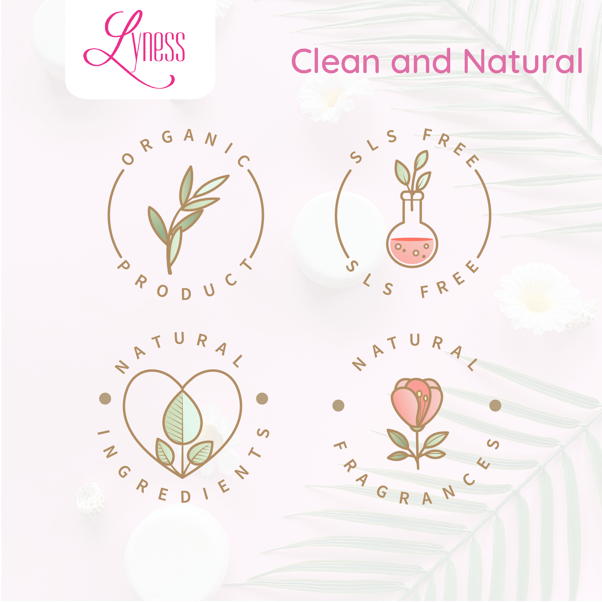 Coco Vanilla Shampoo Bars x 2 | Organic, Eco - friendly, Plastic - free - Lyness Beauty Products