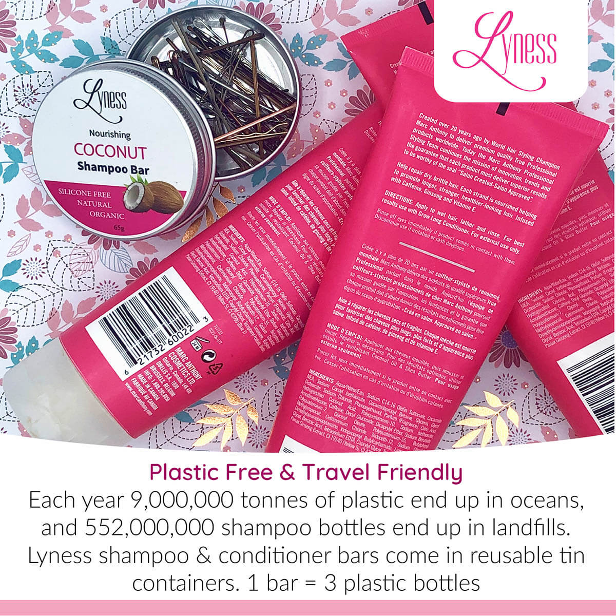 Strawberry Shampoo Bar | Organic, Eco - friendly, Plastic - free - Lyness Beauty Products