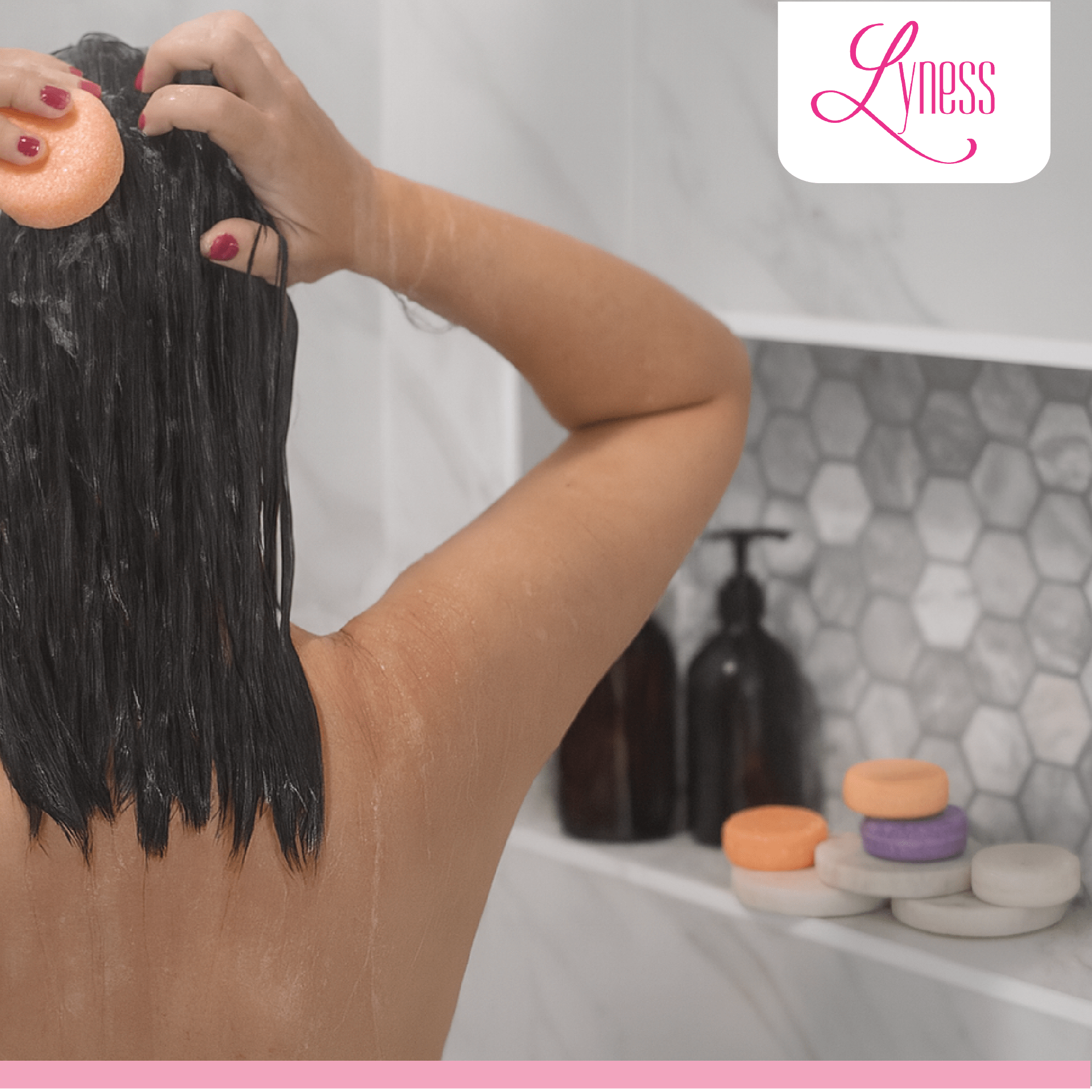 Sweet Orange Shampoo Bar | Organic, Eco - friendly, Plastic - free - Lyness Beauty Products