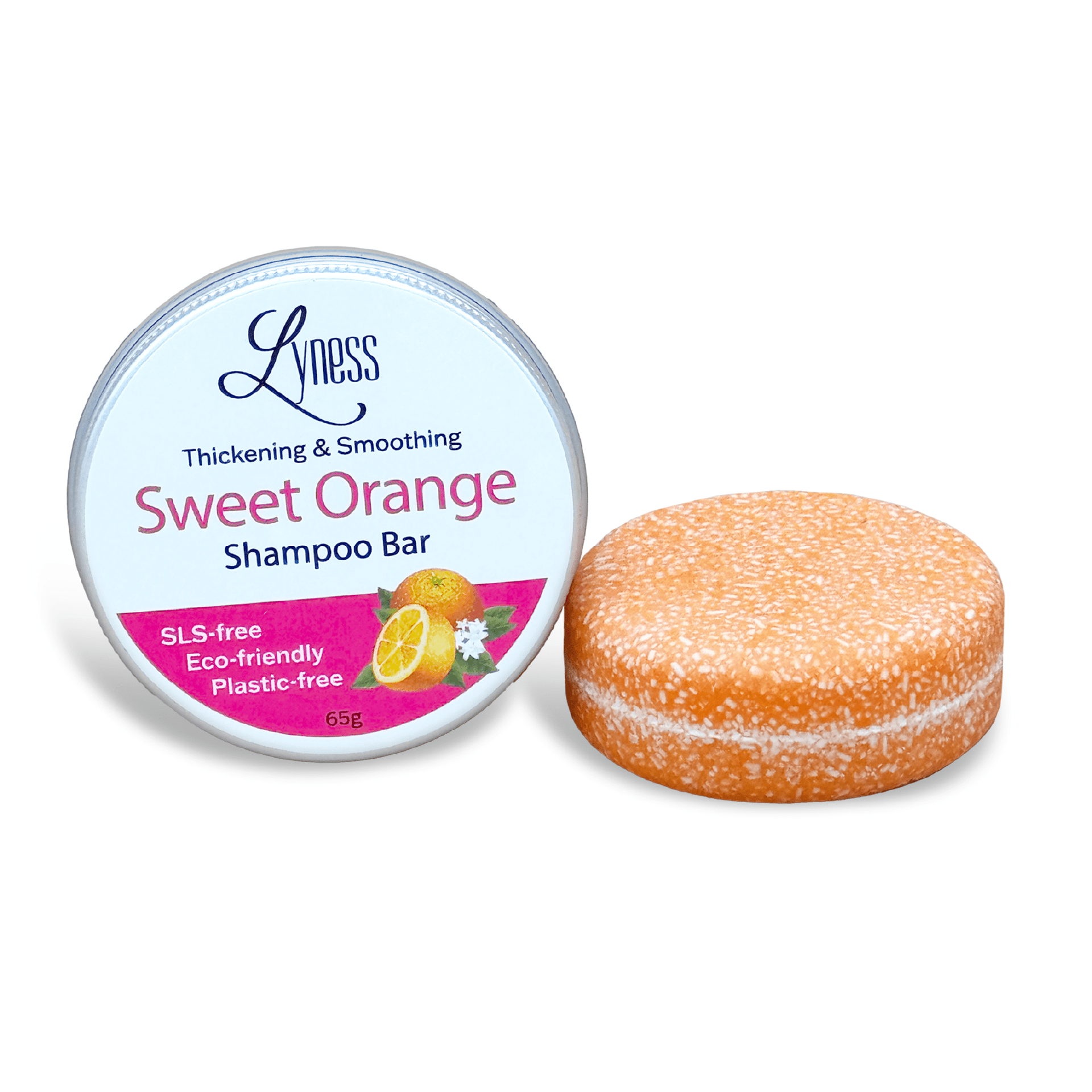 Sweet Orange Shampoo Bar | Organic, Eco - friendly, Plastic - free - Lyness Beauty Products