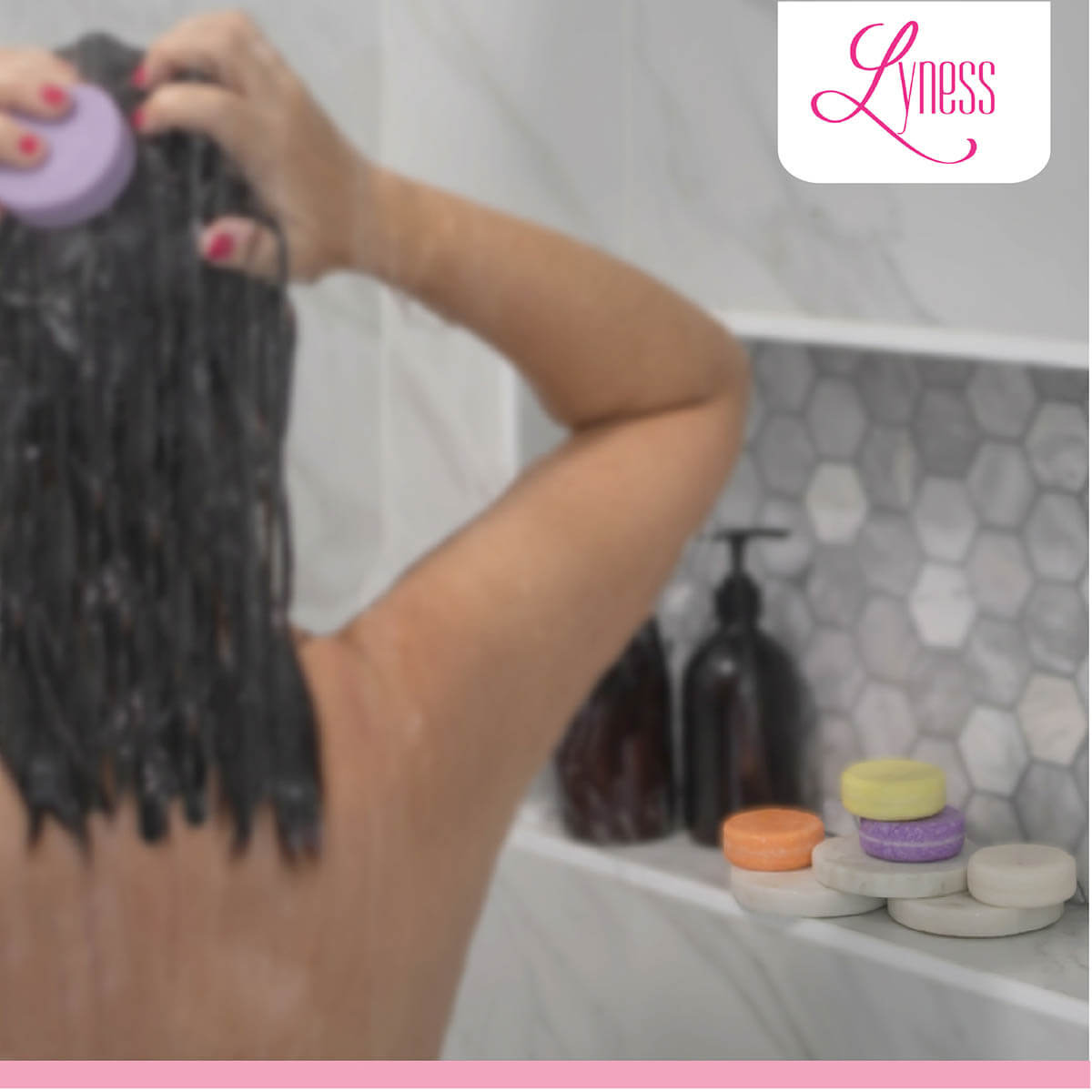 Blueberry Shampoo Bar | Organic, Eco - friendly, Plastic - free - Lyness Beauty Products