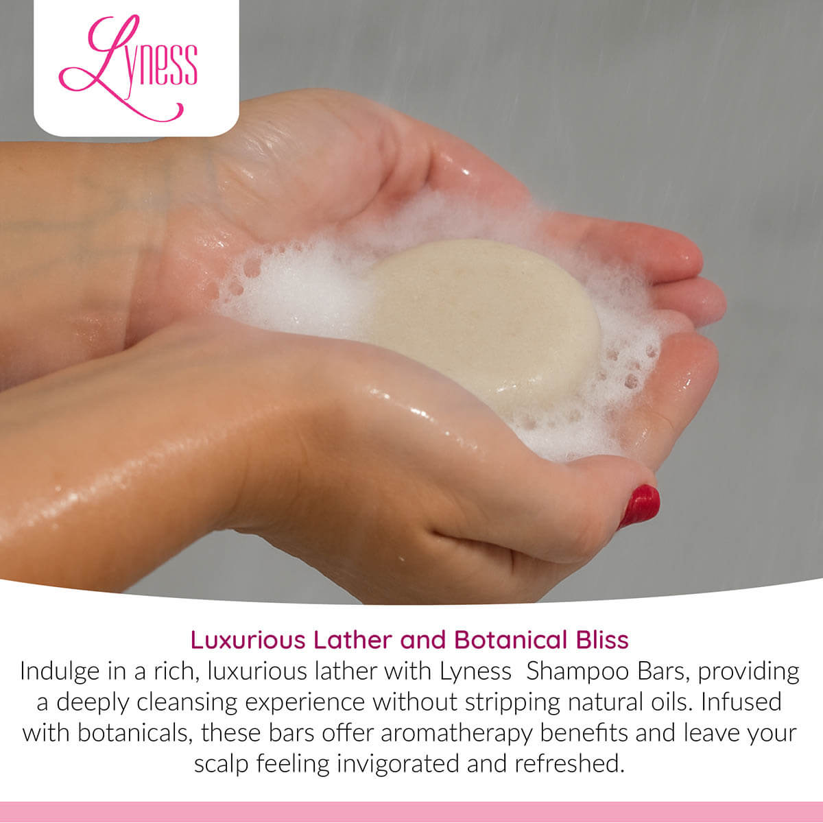 Coco Vanilla Shampoo Bar | Organic, Eco - friendly, Plastic - free - Lyness Beauty Products