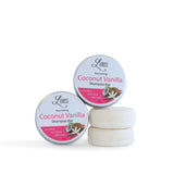 Coconut Vanilla Shampoo Bars x 2 | Organic & Natural | Eco - friendly, Plastic - free | Travel - friendly | For Thicker, Fuller Hair - Lyness Beauty Products