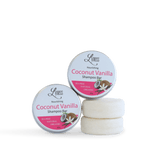 Coconut Vanilla Shampoo Bars x 2 | Organic & Natural | Eco-friendly, Plastic-free | Travel-friendly | For Thicker, Fuller Hair