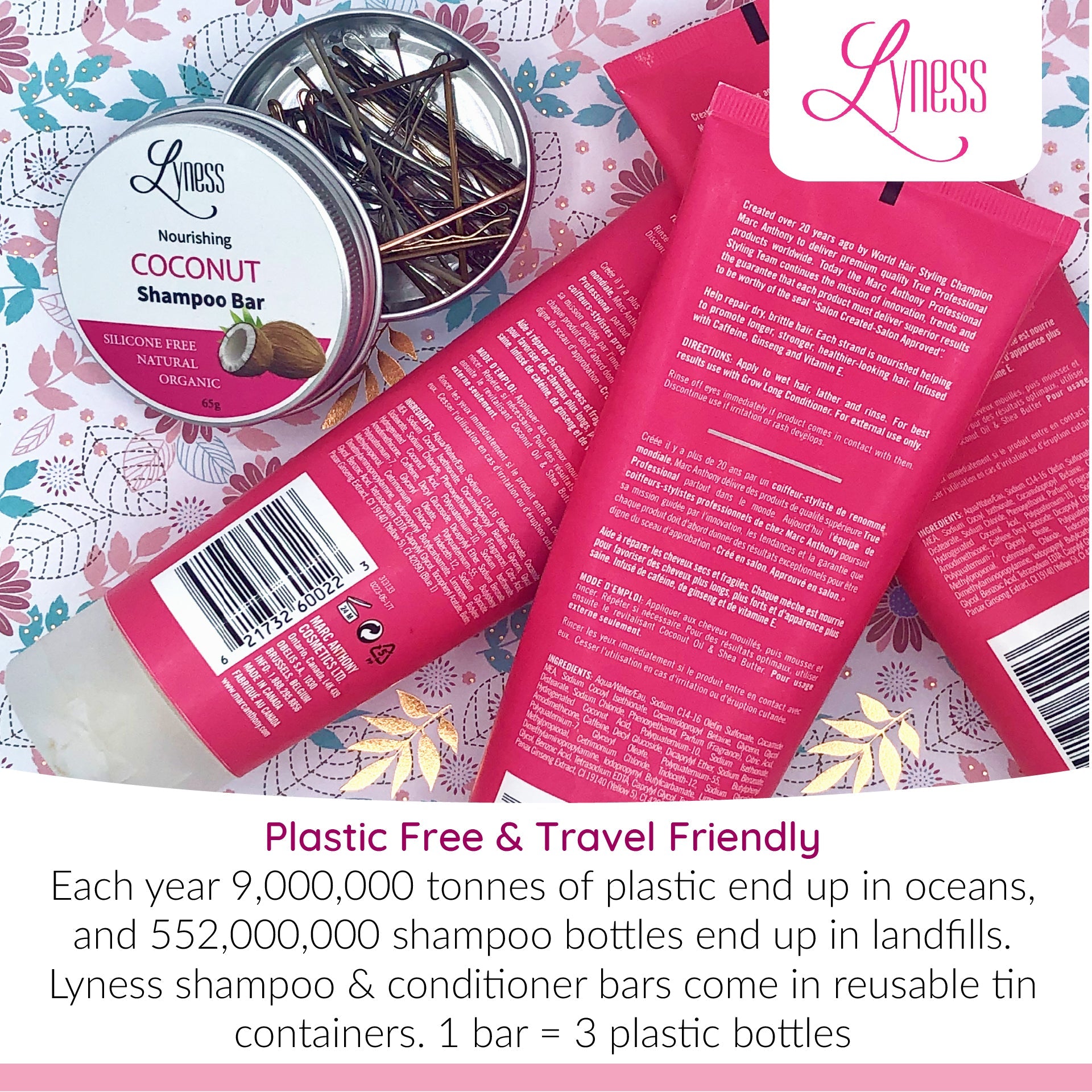 Strawberry Shampoo Bar | Organic, Eco - friendly, Plastic - free - Lyness Beauty Products