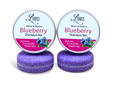 Blueberry Shampoo Bars x 2 | Organic & Natural | Eco-friendly, Plastic-free