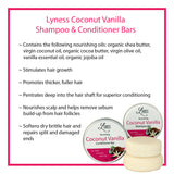 Coconut Vanilla Shampoo Bar | Organic & Natural | Eco-friendly, Plastic-free | Travel-friendly | For Thicker, Fuller Hair - Lyness Beauty Products