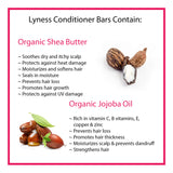 Coconut Vanilla Shampoo & Conditioner Bar Set | Organic & Natural | Eco-friendly, Plastic-free - Lyness Beauty Products