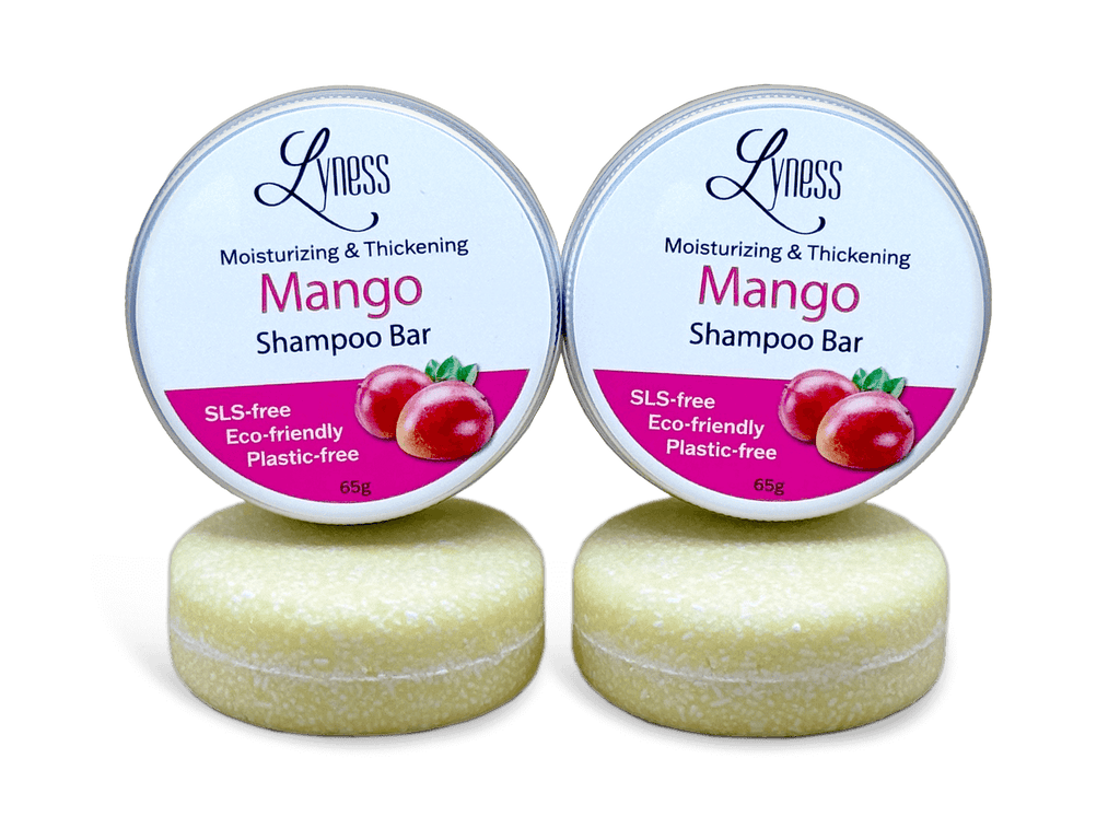 Mango Shampoo Bars x 2 | Organic & Natural | Eco-friendly, Plastic-free - Lyness Beauty Products