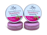 Strawberry Shampoo Bars x 2  | Organic & Natural | Eco-friendly, Plastic-free