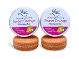 Sweet Orange Shampoo Bars x 2 | Organic & Natural | Eco-friendly, Plastic-free - Lyness Beauty Products